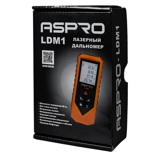 Маленький и точный лазерный дальномер ASPRO LDM1 3 200 ₽ (превью)