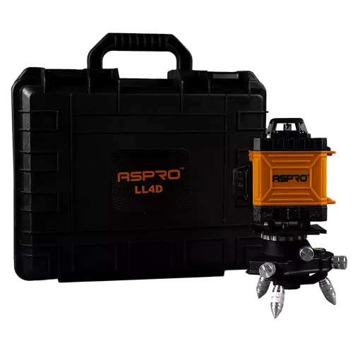 Лазерный уровень c 4мя зелеными лучами в кейсе ASPRO LL4D 10 500 ₽ (превью)