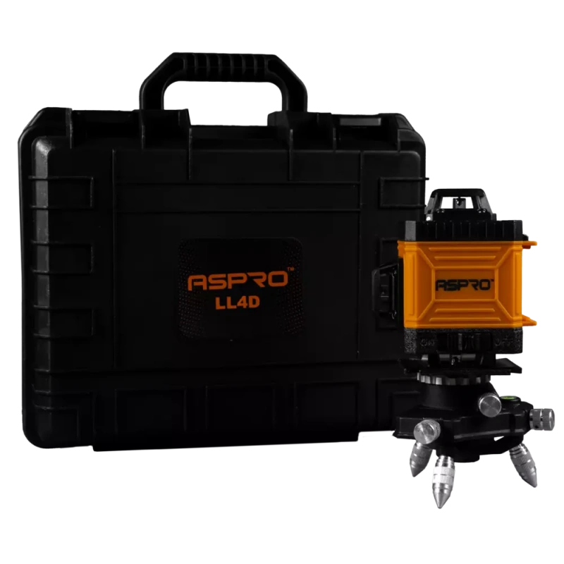 Лазерный уровень c 4мя зелеными лучами в кейсе ASPRO LL4D 10 500 ₽ (карточка)