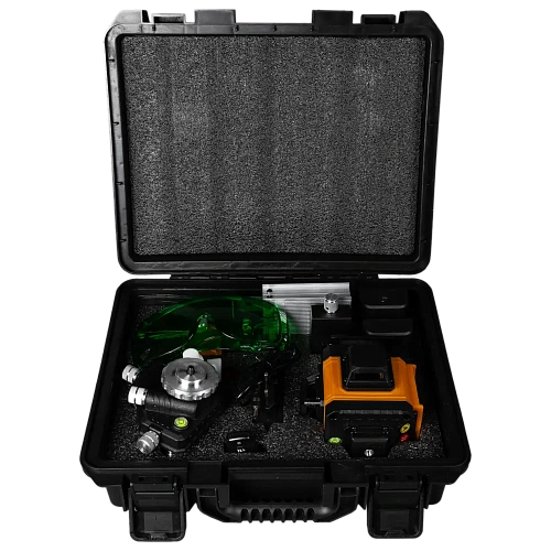 Лазерный уровень c 3мя зелеными лучами в кейсе ASPRO LL3D 9 590 ₽ (превью)