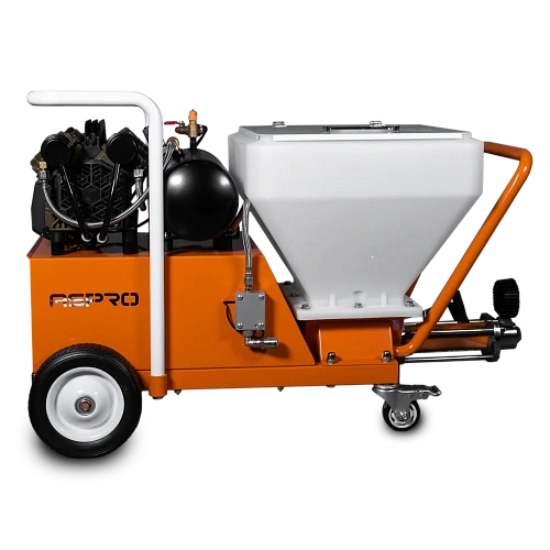Шпаклевочная станция. шнековая с компрессором ASPRO-N4A 214 900 ₽ (превью)