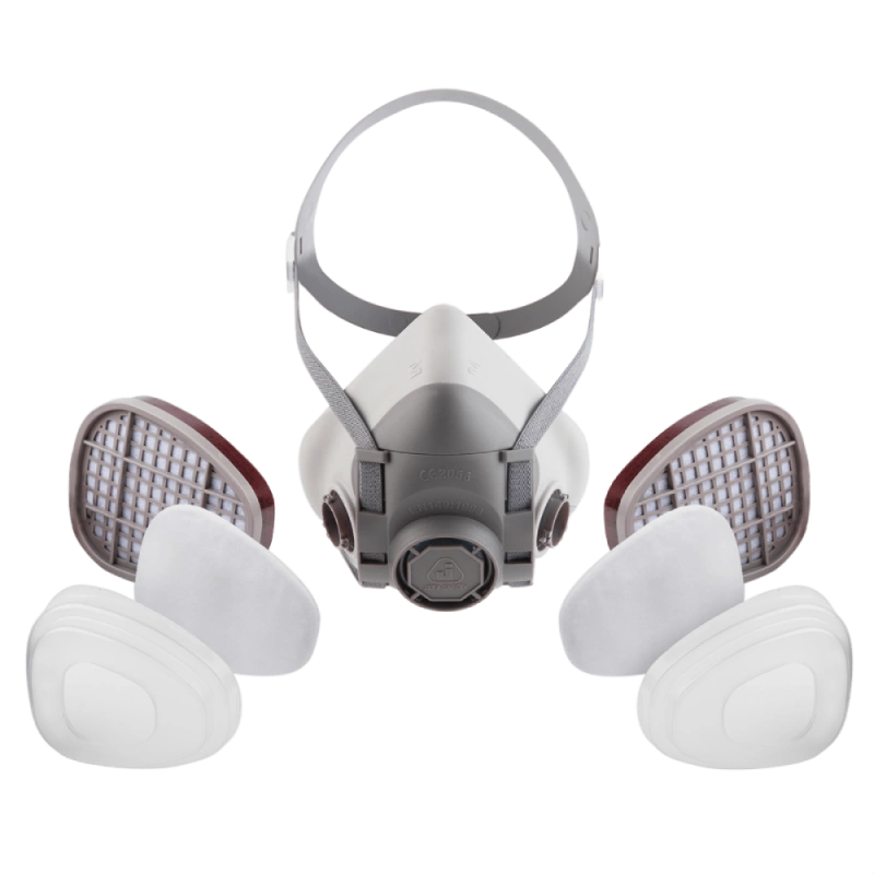 Jeta Safety J-SET 5500 размер М: полумаска, фильтры А1 (2шт), предфильтры Р2 (4шт), держатели (2шт) Комплект защиты дыхания 2 800 ₽ (карточка)