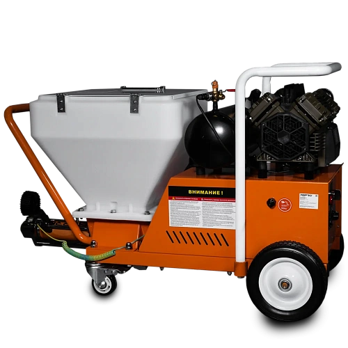 Шпаклевочная станция. шнековая с компрессором ASPRO-N4A 214 900 ₽ (превью)