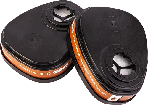 Jeta Safety от органических газов и паров класса А1, в упаковке 2 шт  6510 Фильтр противогазовый 490 ₽ (превью)