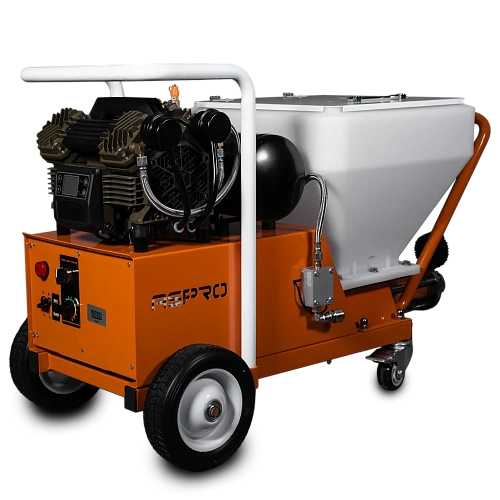Шпаклевочная станция. шнековая с компрессором ASPRO-N4A 214 900 ₽ (превью)