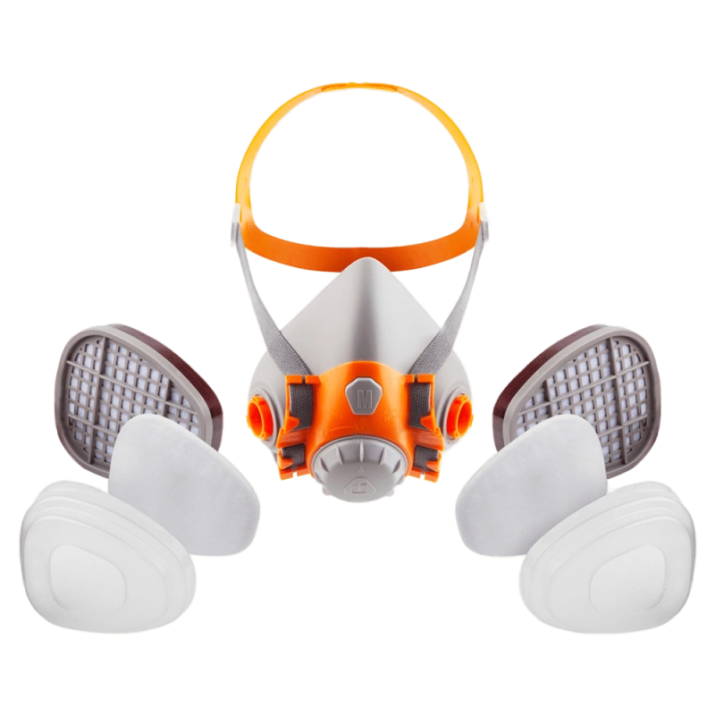 Jeta Safety J-SET 6500 размер M : полумаска, фильтры А1 (2шт), предфильтры Р2 (4шт), держатели (2шт) Комплект защиты дыхания 2 980 ₽ (карточка)