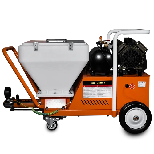 Шпаклевочная станция. шнековая с компрессором ASPRO-N4A 214 900 ₽ (превью)