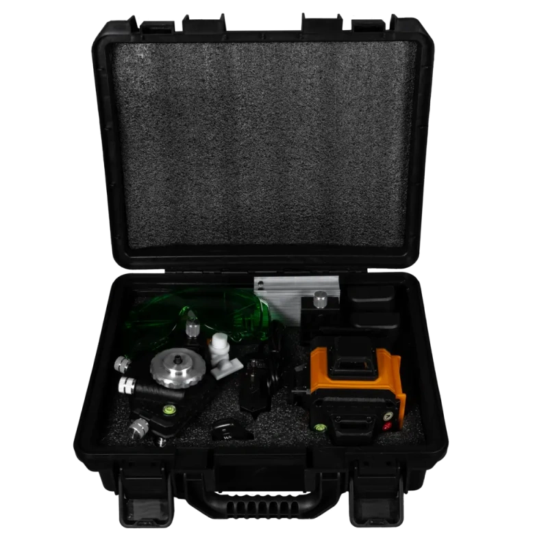 Лазерный уровень c 4мя зелеными лучами в кейсе ASPRO LL4D 10 500 ₽ (карточка)